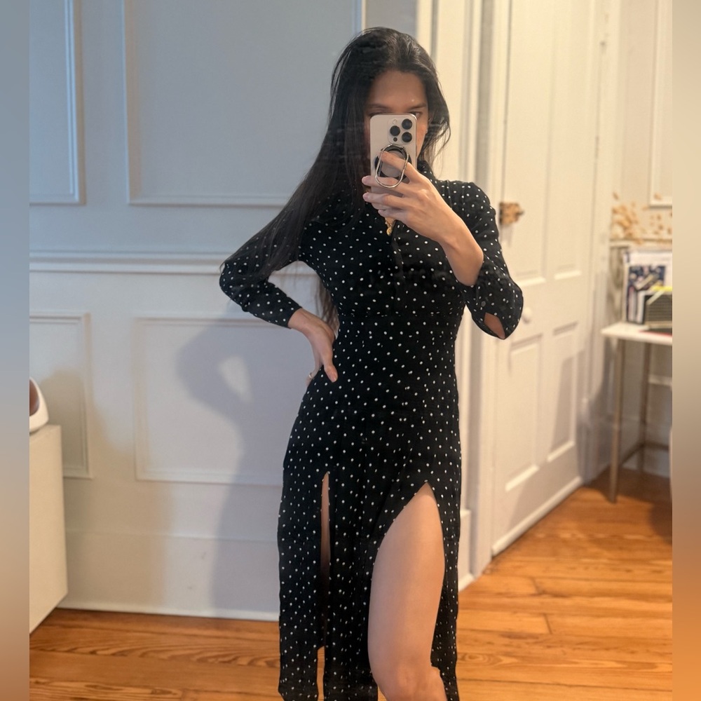 Top shop polkadot dress